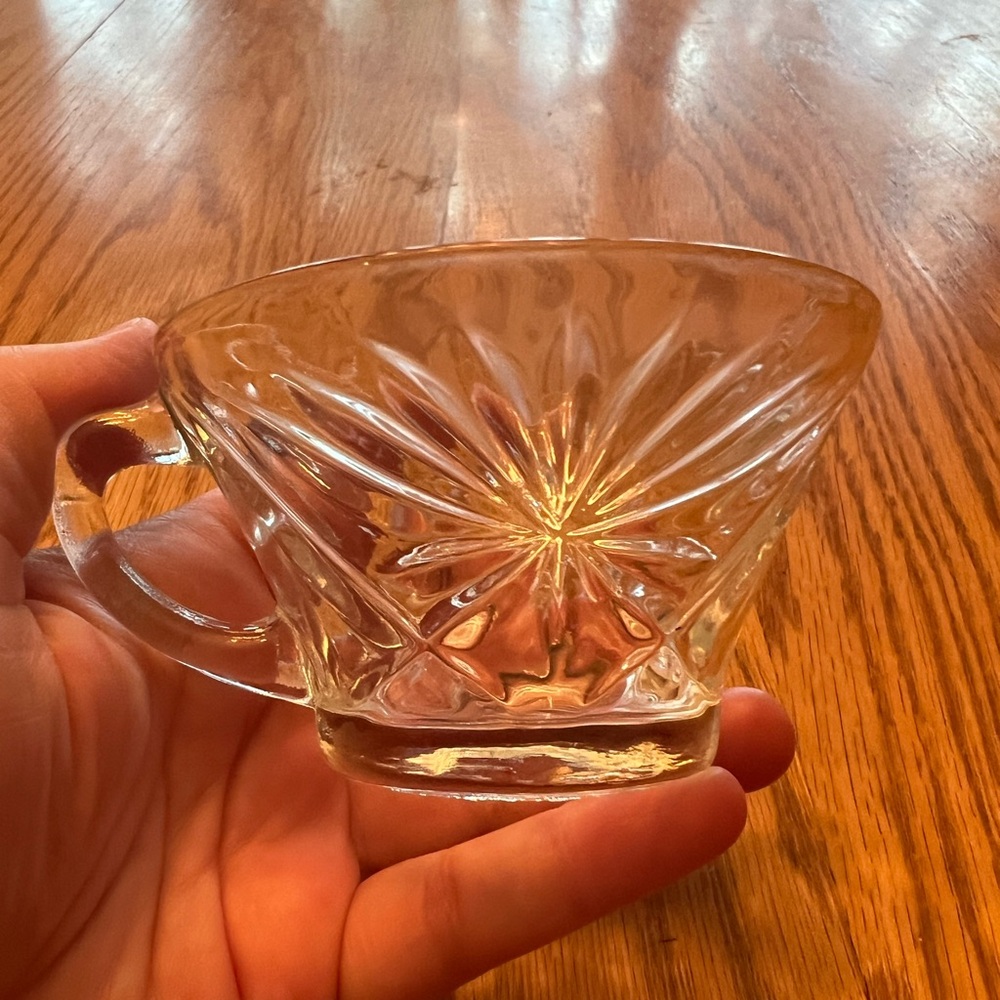 Vintage Anchor Hocking Glass Cup